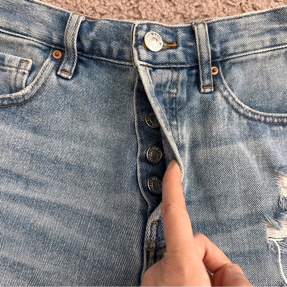 Pacsun Vintage High Rise Denim Short Womens 25 - Picture 9 of 11